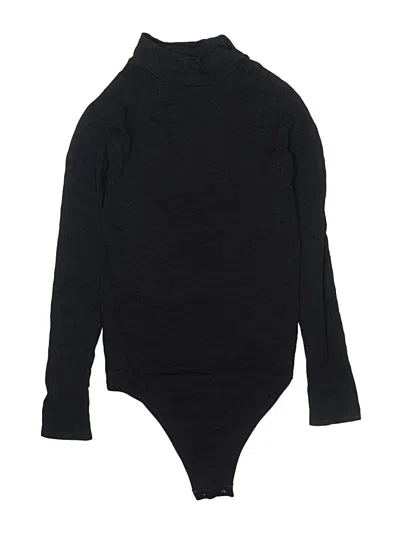 Pre-owned Intimately By Free People Bodysuit In Black