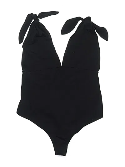 Pre-owned Intimately By Free People Bodysuit In Black