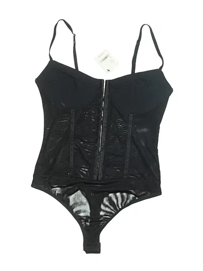 Pre-owned Intimately By Free People Bodysuit In Black