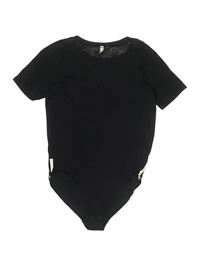 Pre-owned Intimately By Free People Bodysuit In Black