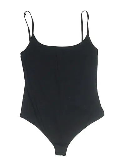 Pre-owned Intimately By Free People Bodysuit In Black