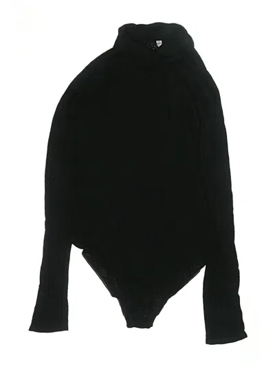 Pre-owned Intimately By Free People Bodysuit In Black