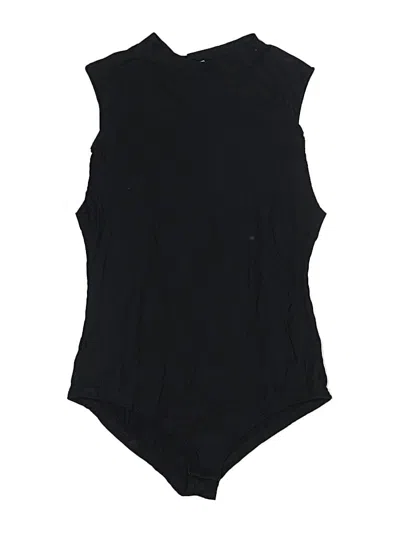 Pre-owned Intimately By Free People Bodysuit In Black