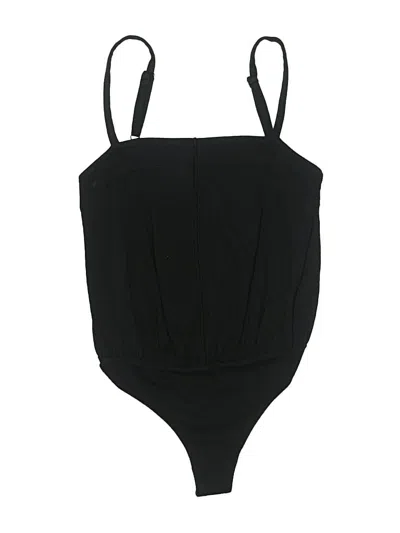 Pre-owned Intimately By Free People Bodysuit In Black