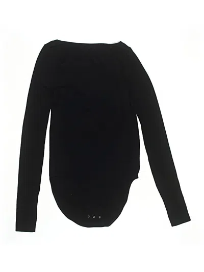Pre-owned Intimately By Free People Bodysuit In Black