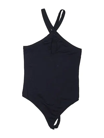 Pre-owned Intimately By Free People Bodysuit In Black