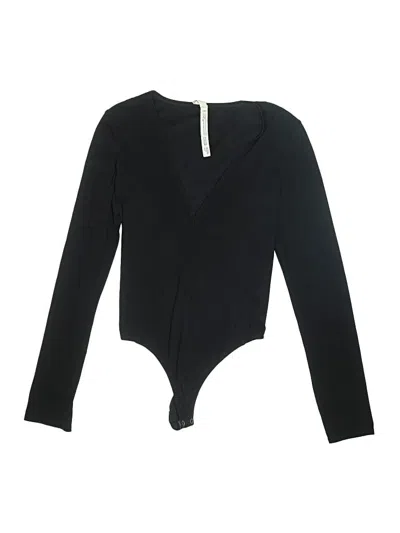 Pre-owned Intimately By Free People Bodysuit In Black