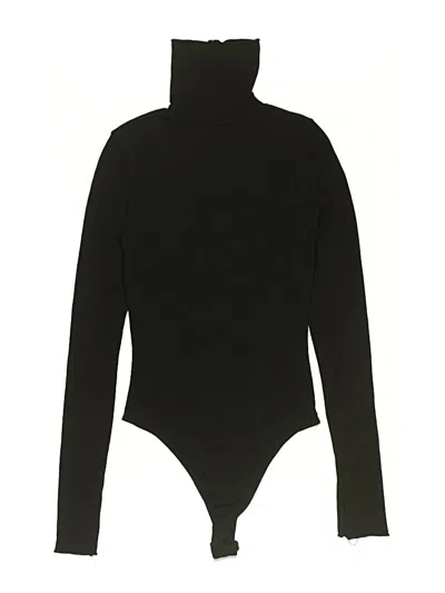 Pre-owned Intimately By Free People Bodysuit In Black
