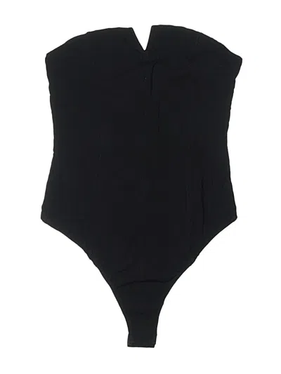 Pre-owned Intimately By Free People Bodysuit In Black