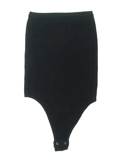 Pre-owned Intimately By Free People Bodysuit In Black