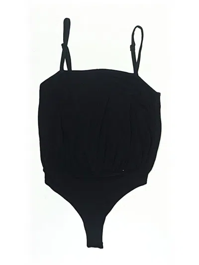 Pre-owned Intimately By Free People Bodysuit In Black