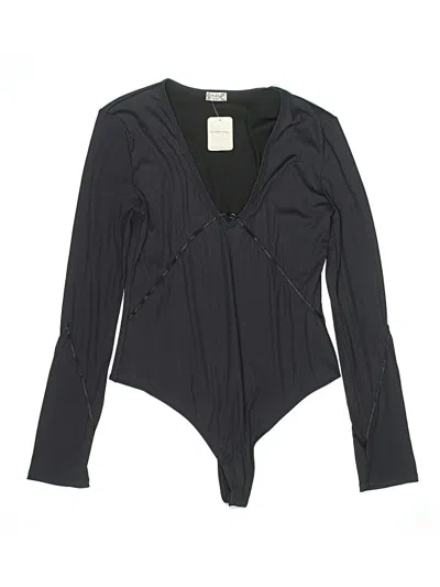 Pre-owned Intimately By Free People Bodysuit In Black