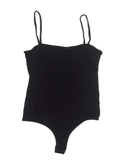 Pre-owned Intimately By Free People Bodysuit In Black