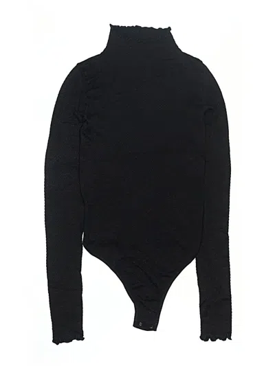 Pre-owned Intimately By Free People Bodysuit In Black