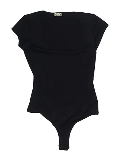 Pre-owned Intimately By Free People Bodysuit In Black