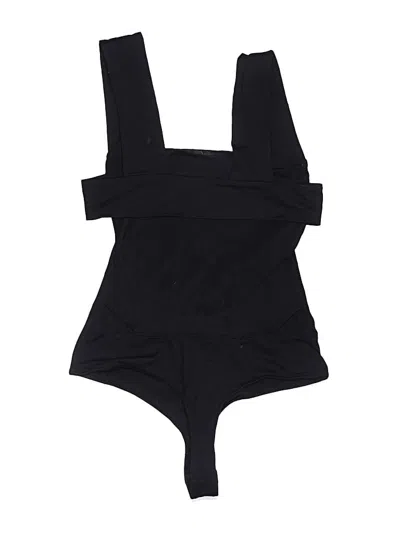 Pre-owned Intimately By Free People Bodysuit In Black