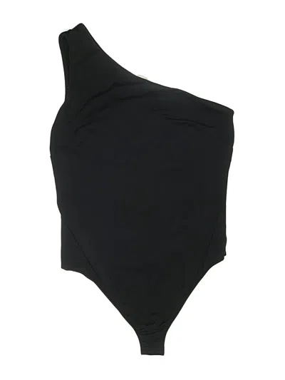 Pre-owned Intimately By Free People Bodysuit In Black