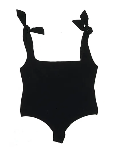 Pre-owned Intimately By Free People Bodysuit In Black