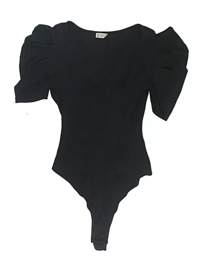 Pre-owned Intimately By Free People Bodysuit In Black