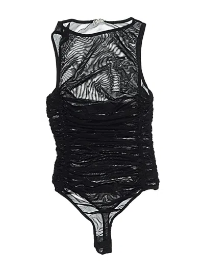 Pre-owned Intimately By Free People Bodysuit In Black