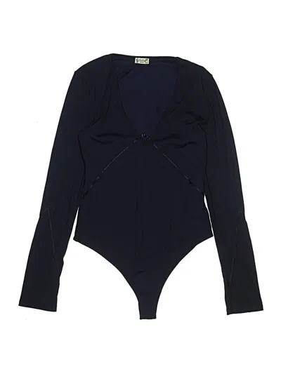 Pre-owned Intimately By Free People Bodysuit In Blue