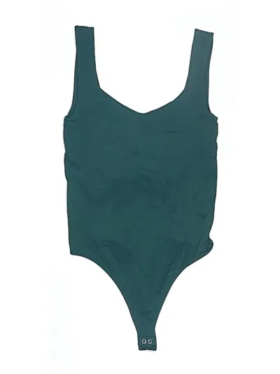 Pre-owned Intimately By Free People Bodysuit In Blue