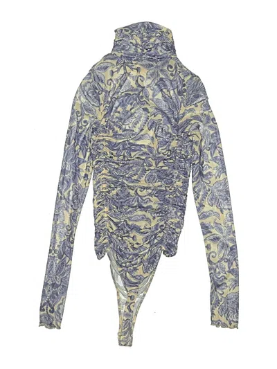 Pre-owned Intimately By Free People Bodysuit In Blue