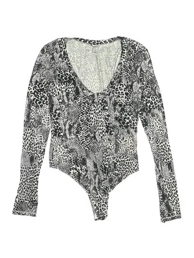 Pre-owned Intimately By Free People Bodysuit In Brown