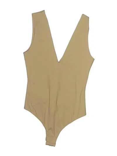 Pre-owned Intimately By Free People Bodysuit In Brown
