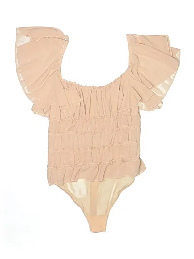 Pre-owned Intimately By Free People Bodysuit In Brown