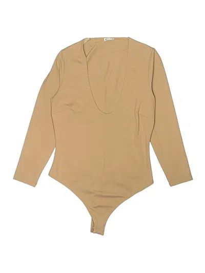 Pre-owned Intimately By Free People Bodysuit In Brown