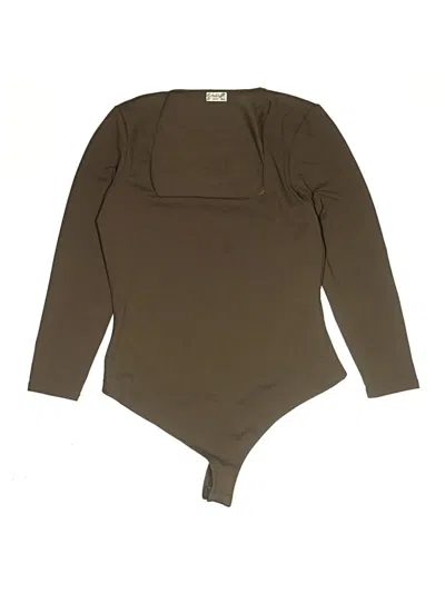 Pre-owned Intimately By Free People Bodysuit In Brown