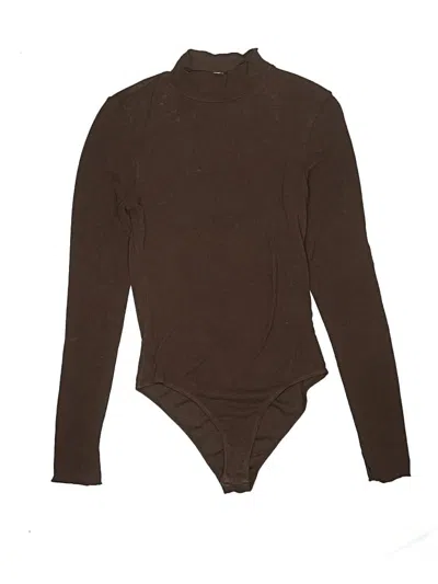 Pre-owned Intimately By Free People Bodysuit In Brown