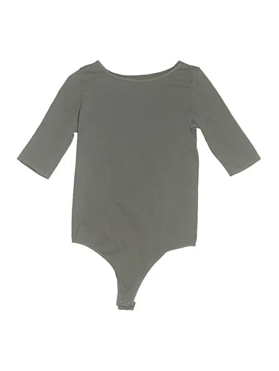 Pre-owned Intimately By Free People Bodysuit In Gray