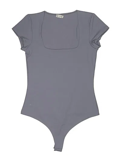 Pre-owned Intimately By Free People Bodysuit In Gray