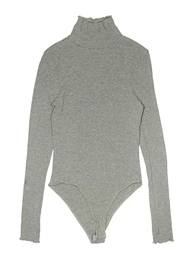 Pre-owned Intimately By Free People Bodysuit In Gray