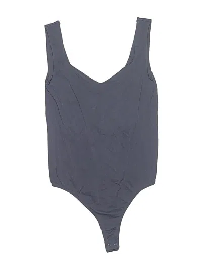 Pre-owned Intimately By Free People Bodysuit In Gray