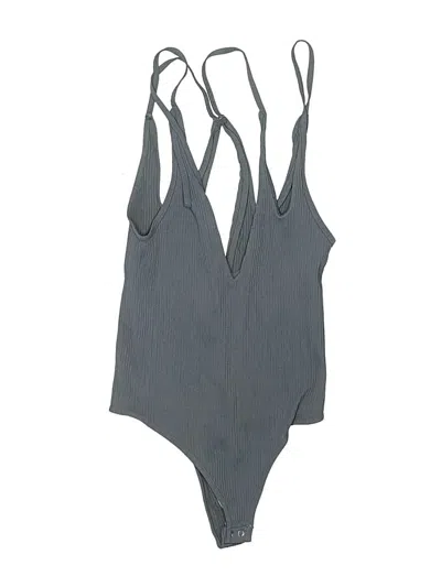 Pre-owned Intimately By Free People Bodysuit In Gray