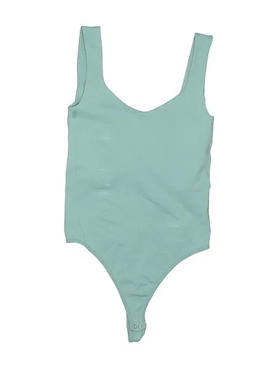 Pre-owned Intimately By Free People Bodysuit In Green