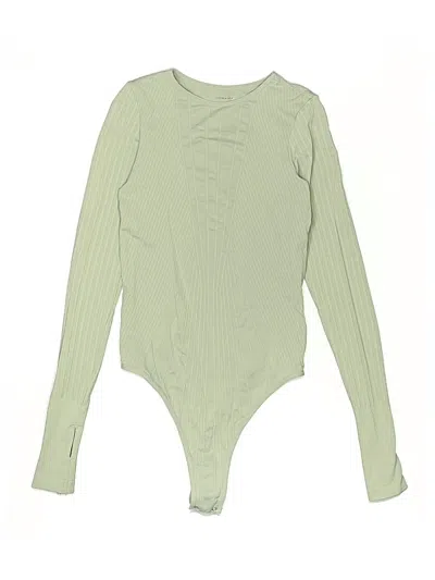 Pre-owned Intimately By Free People Bodysuit In Green