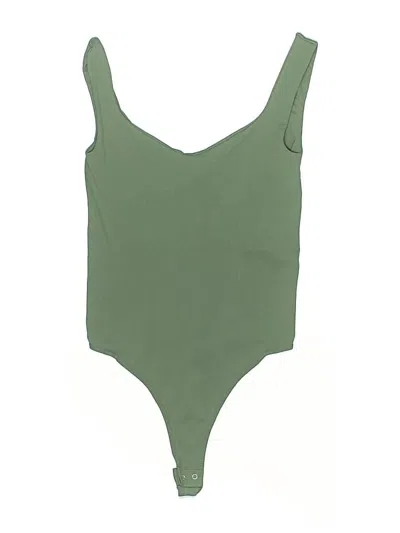 Pre-owned Intimately By Free People Bodysuit In Green