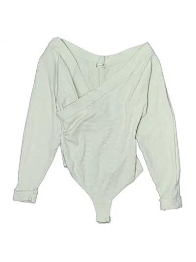 Pre-owned Intimately By Free People Bodysuit In Green