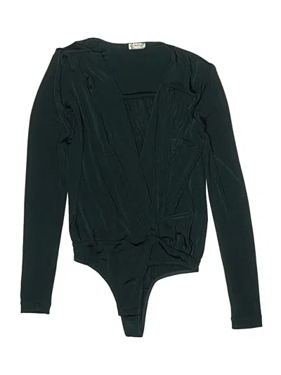 Pre-owned Intimately By Free People Bodysuit In Green