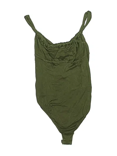 Pre-owned Intimately By Free People Bodysuit In Green