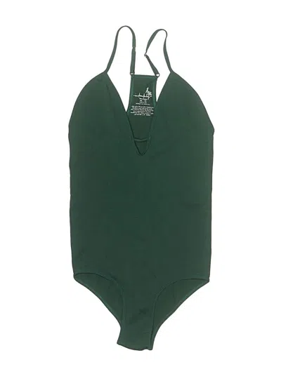 Pre-owned Intimately By Free People Bodysuit In Green