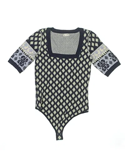 Pre-owned Intimately By Free People Bodysuit In Green