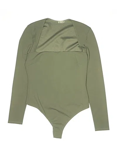 Pre-owned Intimately By Free People Bodysuit In Green