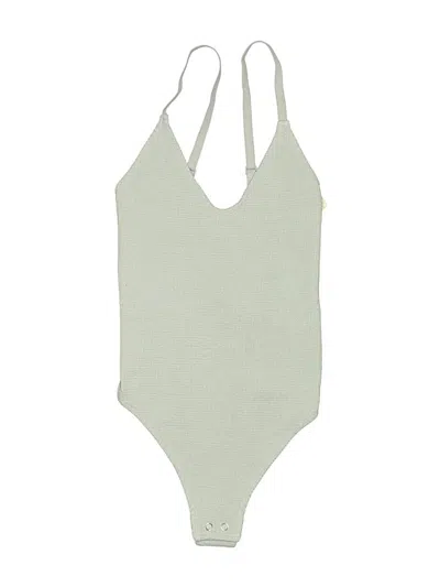 Pre-owned Intimately By Free People Bodysuit In Green