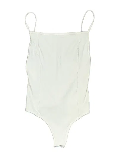 Pre-owned Intimately By Free People Bodysuit In Ivory