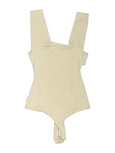 Pre-owned Intimately By Free People Bodysuit In Ivory